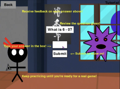 NumberNinjas project screenshot